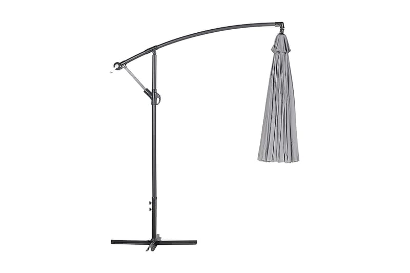 Calabria Ii Parasoll 235 cm - Grå - Hagemøbler - Solbeskyttelse - Parasoller - Hengeparasoll