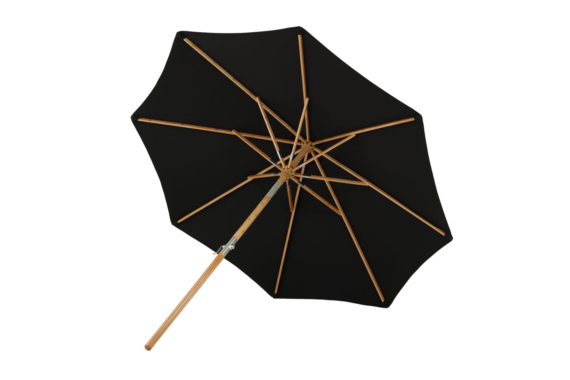 Cerox Parasoll 270 cm - Svart - Hagemøbler - Solbeskyttelse - Parasoller