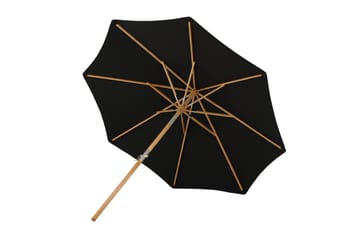 Cerox Parasoll 270 cm - Svart - Hagemøbler - Solbeskyttelse - Parasoller