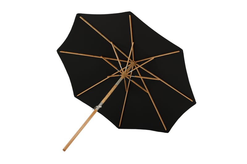 Cerox Parasoll 270 cm - Svart - Hagemøbler - Solbeskyttelse - Parasoller