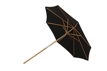 Cerox Parasoll 270 cm - Svart - Hagemøbler - Solbeskyttelse - Parasoller