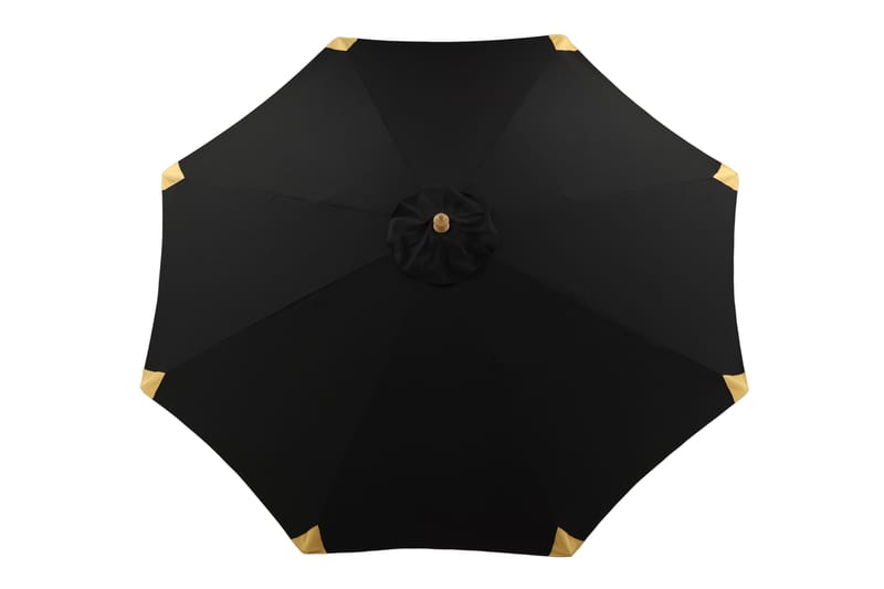 Cerox Parasoll 270 cm - Svart - Hagemøbler - Solbeskyttelse - Parasoller