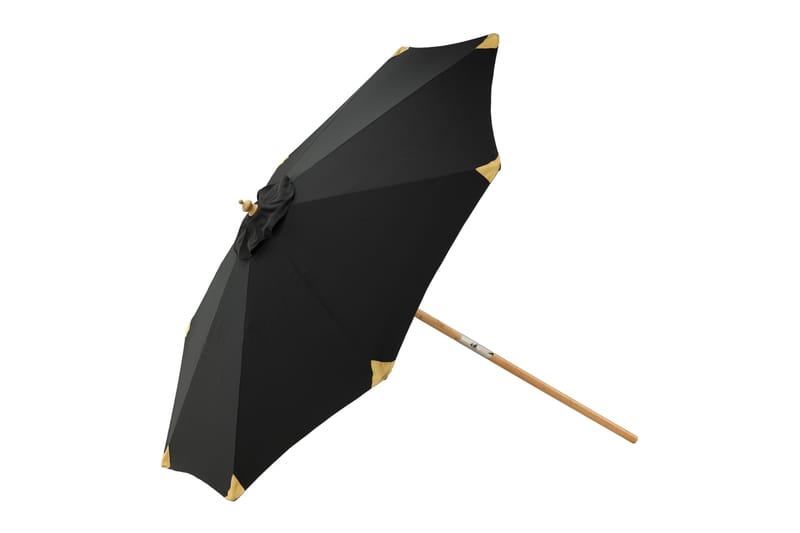 Cerox Parasoll 270 cm - Svart - Hagemøbler - Solbeskyttelse - Parasoller