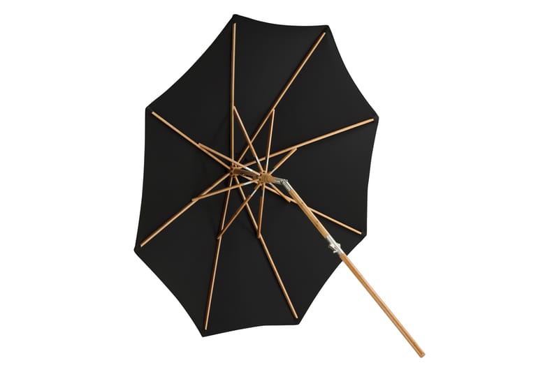 Cerox Parasoll 270 cm - Svart - Hagemøbler - Solbeskyttelse - Parasoller