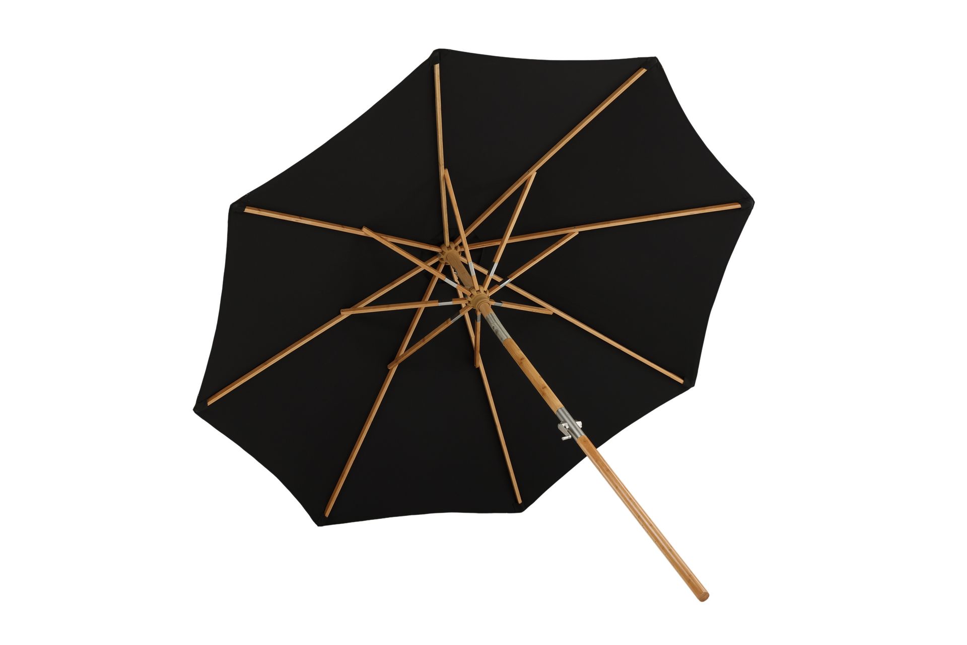 Cerox Parasoll 270 cm - Svart - Hagemøbler - Solbeskyttelse - Parasoller