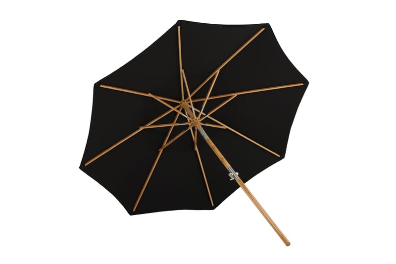 Cerox Parasoll 270 cm - Svart - Hagemøbler - Solbeskyttelse - Parasoller