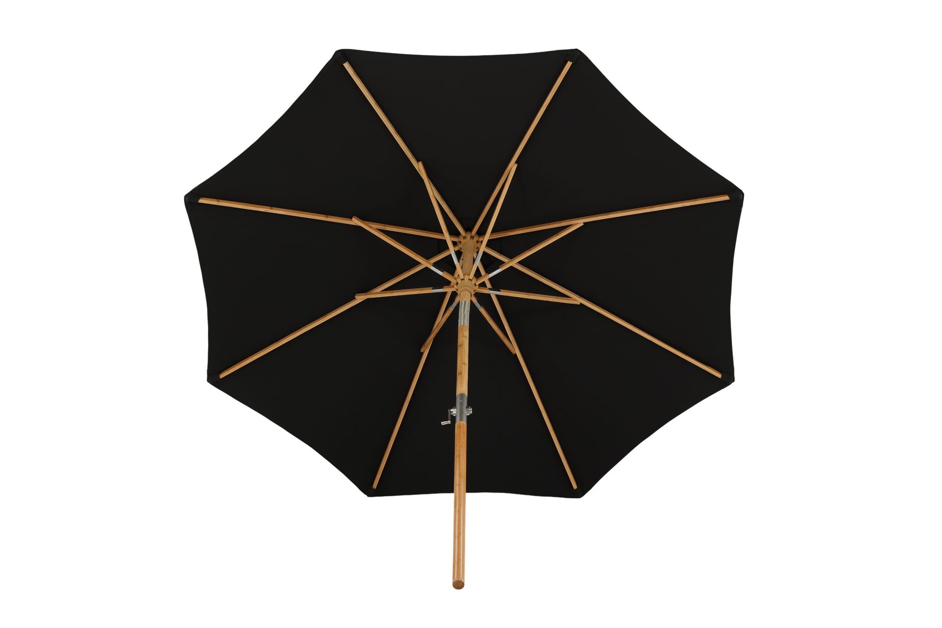 Cerox Parasoll 270 cm - Svart - Hagemøbler - Solbeskyttelse - Parasoller