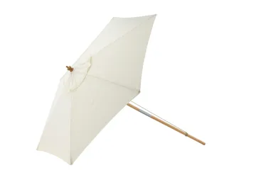 Corypho Parasoll 250 cm - Hvit - Hagemøbler - Solbeskyttelse - Parasoller - Hengeparasoll
