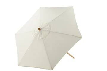 Corypho Parasoll 250 cm - Hvit - Hagemøbler - Solbeskyttelse - Parasoller - Hengeparasoll