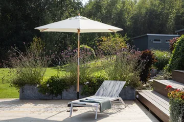 Corypho Parasoll 250 cm - Hvit - Hagemøbler - Solbeskyttelse - Parasoller - Hengeparasoll