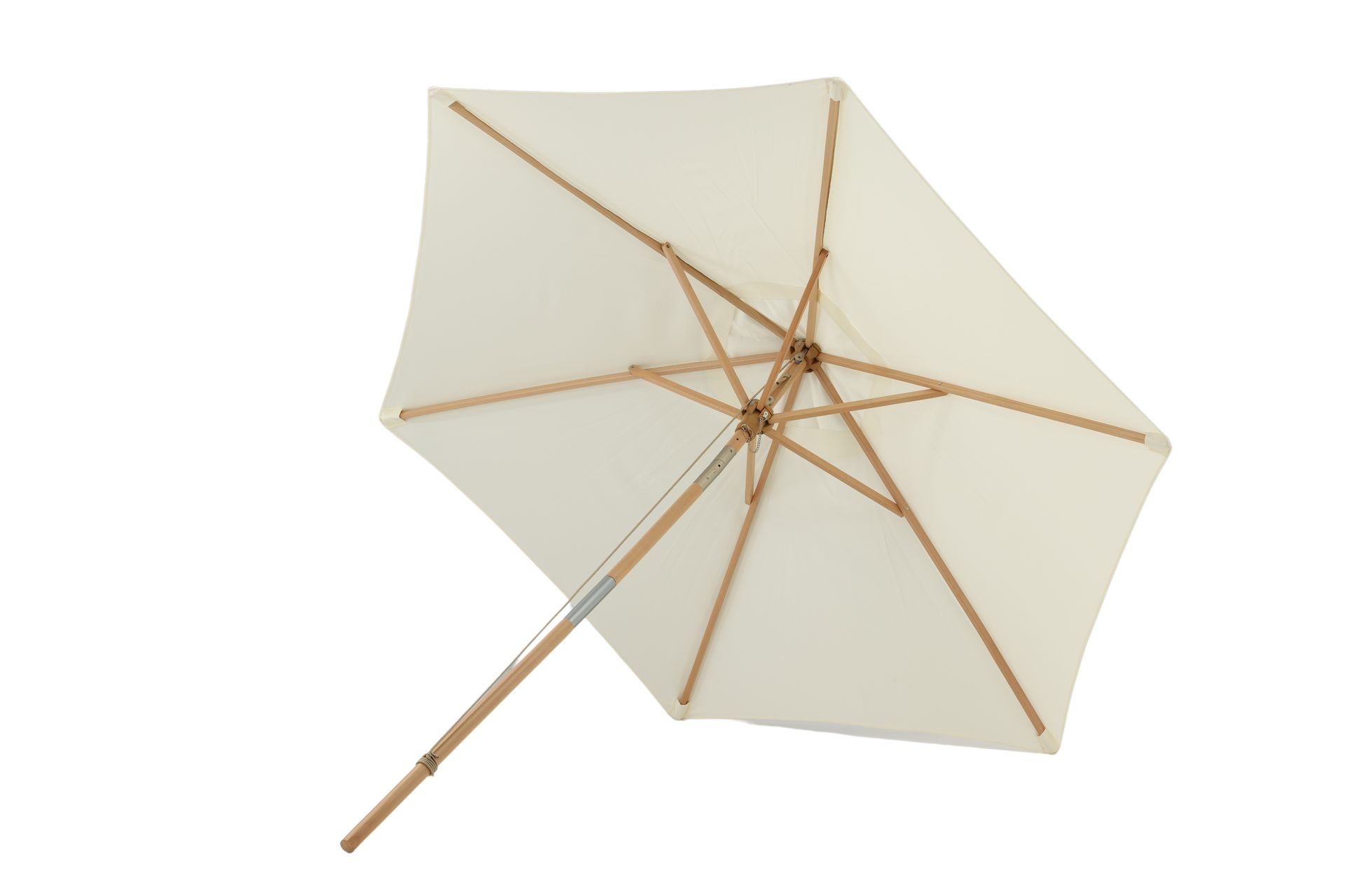 Corypho Parasoll 250 cm - Hvit - Hagemøbler - Solbeskyttelse - Parasoller