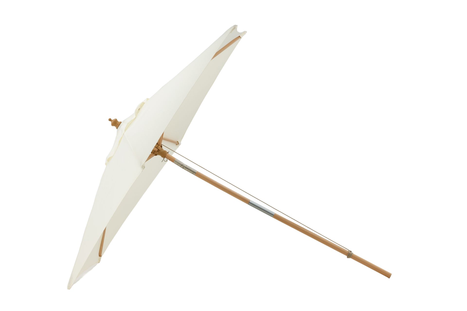 Corypho Parasoll 250 cm - Hvit - Hagemøbler - Solbeskyttelse - Parasoller