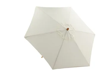 Corypho Parasoll 250 cm - Hvit - Hagemøbler - Solbeskyttelse - Parasoller - Hengeparasoll