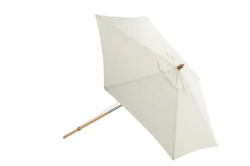 Corypho Parasoll 250 cm - Hvit - Hagemøbler - Solbeskyttelse - Parasoller - Hengeparasoll