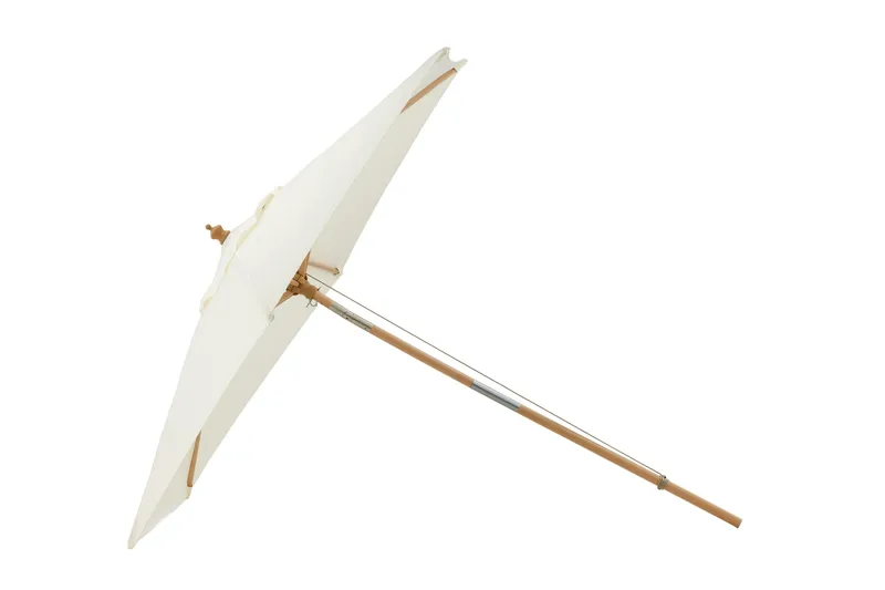 Corypho Parasoll 250 cm - Hvit - Hagemøbler - Solbeskyttelse - Parasoller
