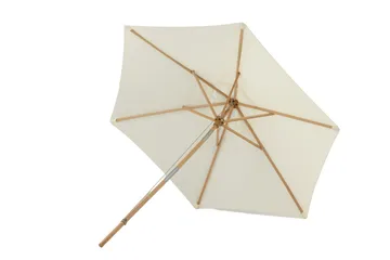 Corypho Parasoll 250 cm - Hvit - Hagemøbler - Solbeskyttelse - Parasoller - Hengeparasoll