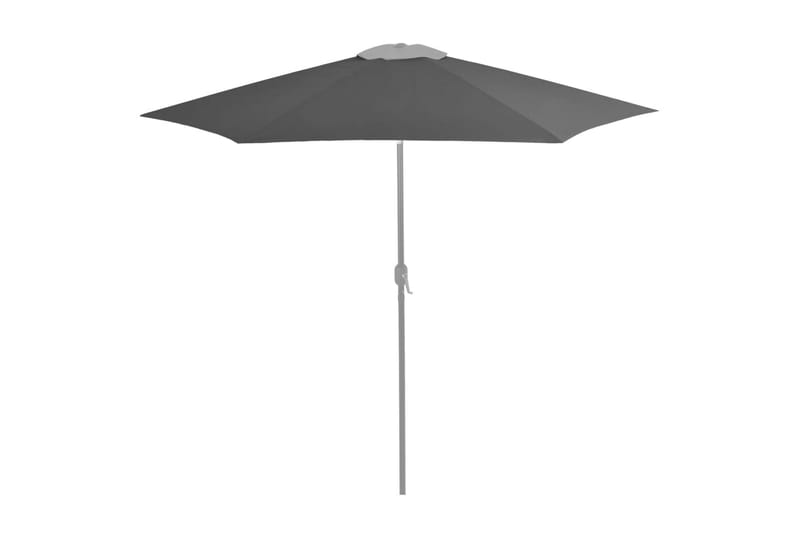 Erstatningsstoff for hageparasoll antrasitt 300 cm - Hagemøbler - Solbeskyttelse - Parasoller
