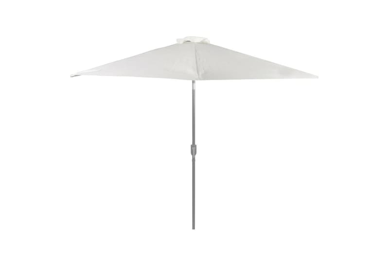 Erstatningsstoff for hageparasoll sandhvit 300 cm - Hagemøbler - Solbeskyttelse - Parasoller
