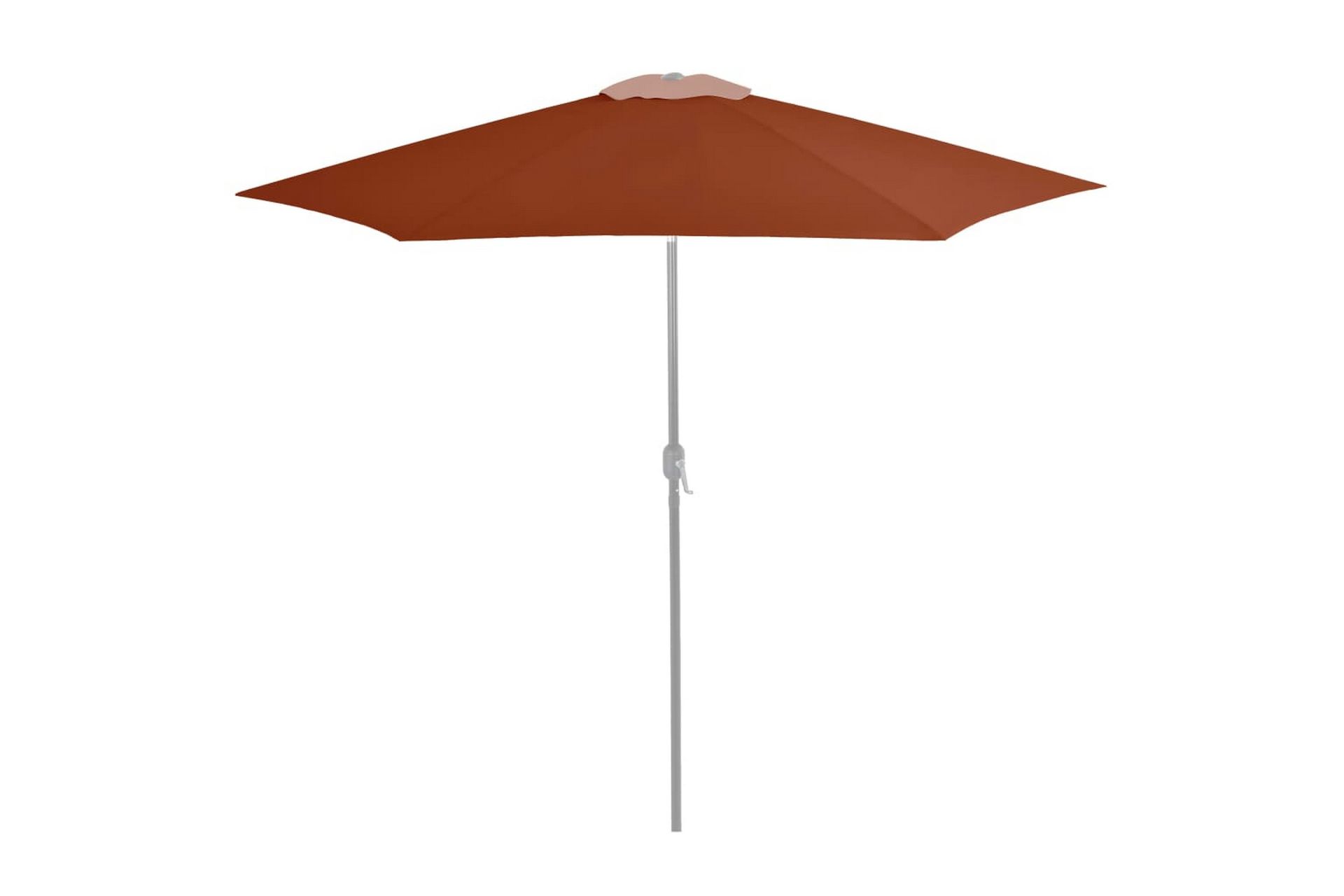 Erstatningsstoff for hageparasoll terrakotta 300 cm - Hagemøbler - Solbeskyttelse - Parasoller