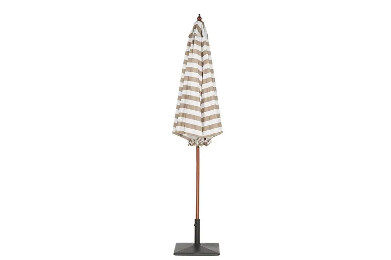 Ferentillo Parasoll 245 cm - Beige - Hagemøbler - Solbeskyttelse - Parasoller - Balkongparasoll
