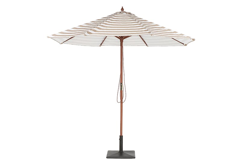 Ferentillo Parasoll 245 cm - Beige - Hagemøbler - Solbeskyttelse - Parasoller