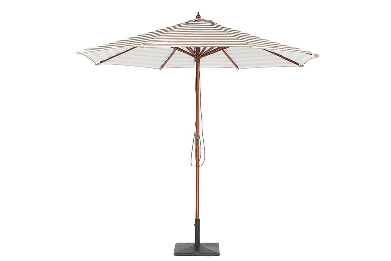 Ferentillo Parasoll 245 cm - Beige - Hagemøbler - Solbeskyttelse - Parasoller - Balkongparasoll