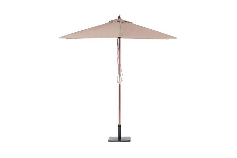 Flamenco Parasoll 244 cm - Beige - Hagemøbler - Solbeskyttelse - Parasoller