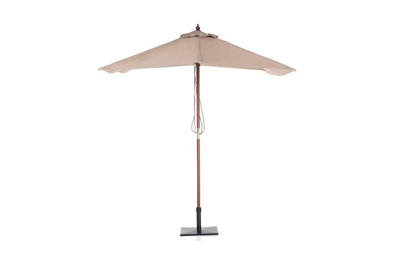 Flamenco Parasoll 244 cm - Beige - Hagemøbler - Solbeskyttelse - Parasoller