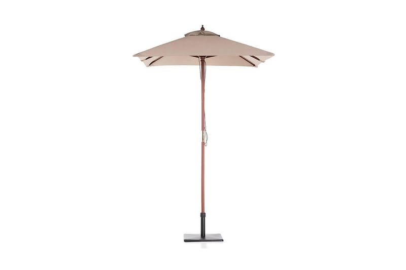 Flamenco Parasoll 244 cm - Beige - Hagemøbler - Solbeskyttelse - Parasoller