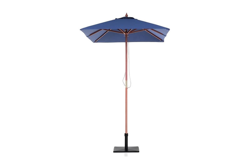 Flamenco Parasoll 244 cm - Blå - Hagemøbler - Solbeskyttelse - Parasoller