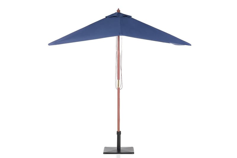 Flamenco Parasoll 244 cm - Blå - Hagemøbler - Solbeskyttelse - Parasoller