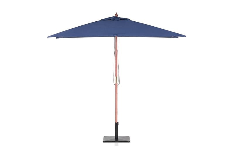 Flamenco Parasoll 244 cm - Blå - Hagemøbler - Solbeskyttelse - Parasoller