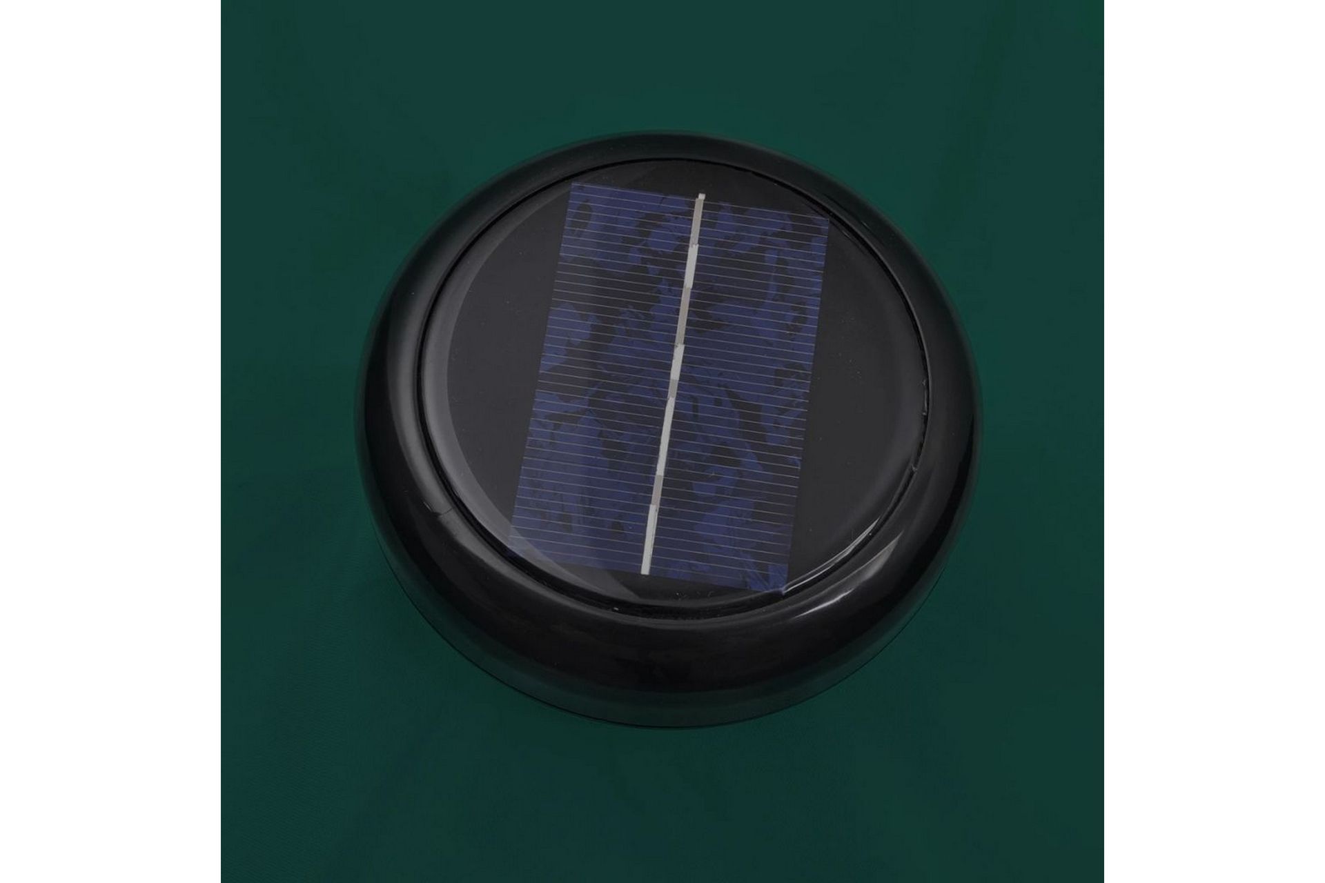 LED Parasoll 3 m grønn fritthengende - Grønn - Hagemøbler - Solbeskyttelse - Parasoller - Hengeparasoll
