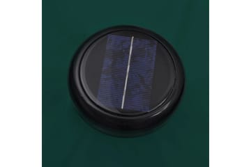 LED Parasoll 3 m grønn fritthengende - Grønn - Hagemøbler - Solbeskyttelse - Parasoller - Hengeparasoll