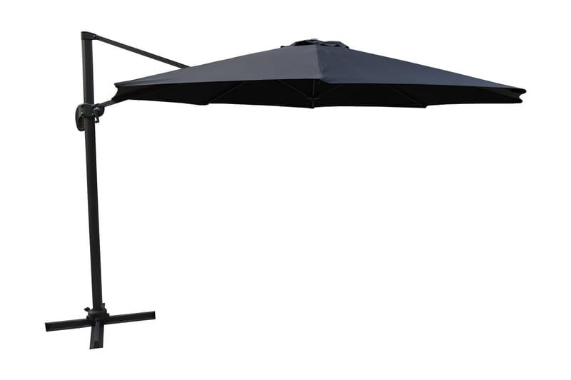 Leeds Parasoll 350 cm - Svart - Hagemøbler - Solbeskyttelse - Parasoller