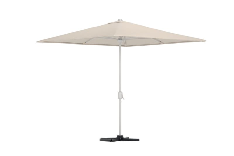 Leeds parasoll 293×293 cm utendørs - Beige - Hagemøbler - Solbeskyttelse - Parasoller - Baliparasoll