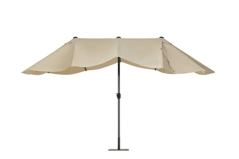 Leppin Parasoll - Beige - Hagemøbler - Solbeskyttelse - Parasoller