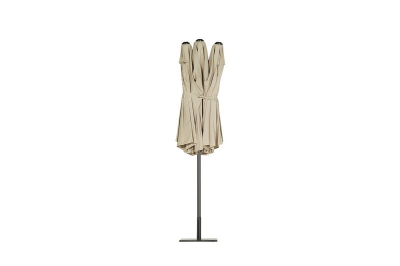 Leppin Parasoll - Beige - Hagemøbler - Solbeskyttelse - Parasoller