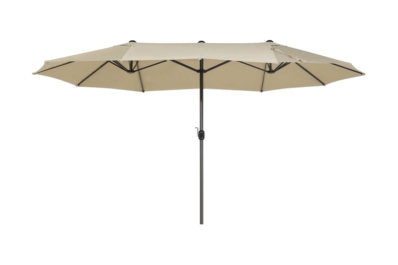 Leppin Parasoll - Beige - Hagemøbler - Solbeskyttelse - Parasoller