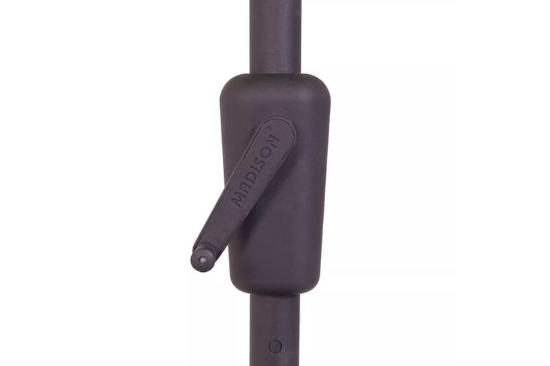 Madison Parasoll Flores 300 cm rund ecru PAC2P016 - Hagemøbler - Solbeskyttelse - Parasoller