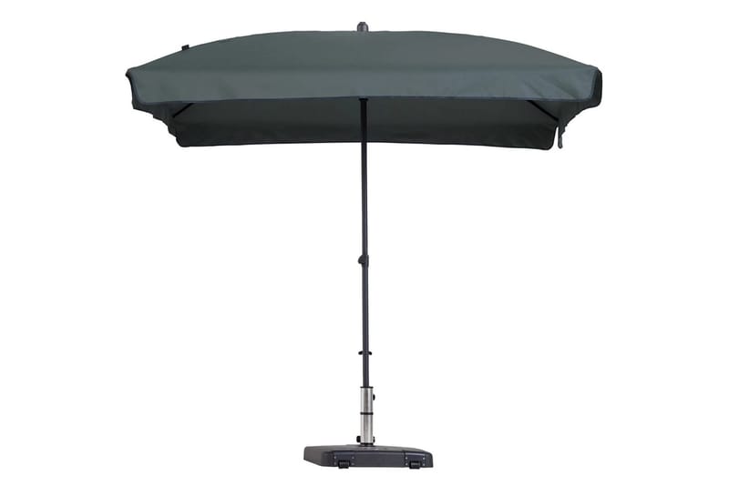 Madison Parasoll Patmos Rectangle 210x140 cm grå - Hagemøbler - Solbeskyttelse - Parasoller