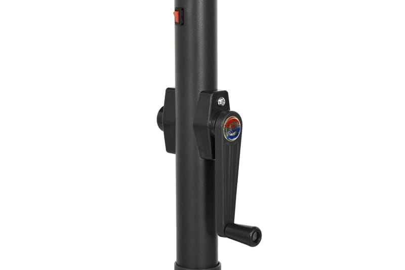Parasoll med LED-lys terrakotta 200x211 cm aluminium - Hagemøbler - Solbeskyttelse - Parasoller