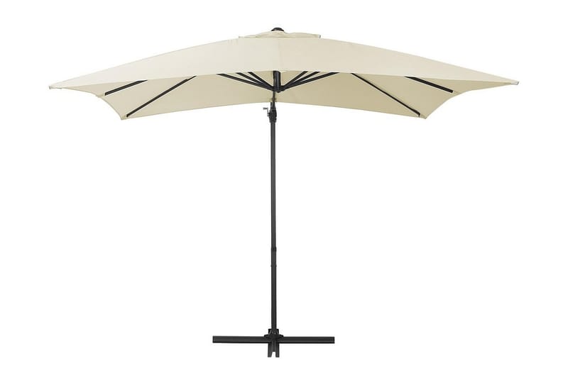 Monza Parasoll 235 cm - Beige - Hagemøbler - Solbeskyttelse - Parasoller
