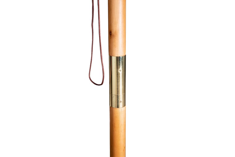 Naxos Parasoll Rund Ø300 cm Svart/Natur - Venture Home - Hagemøbler - Solbeskyttelse - Parasoller