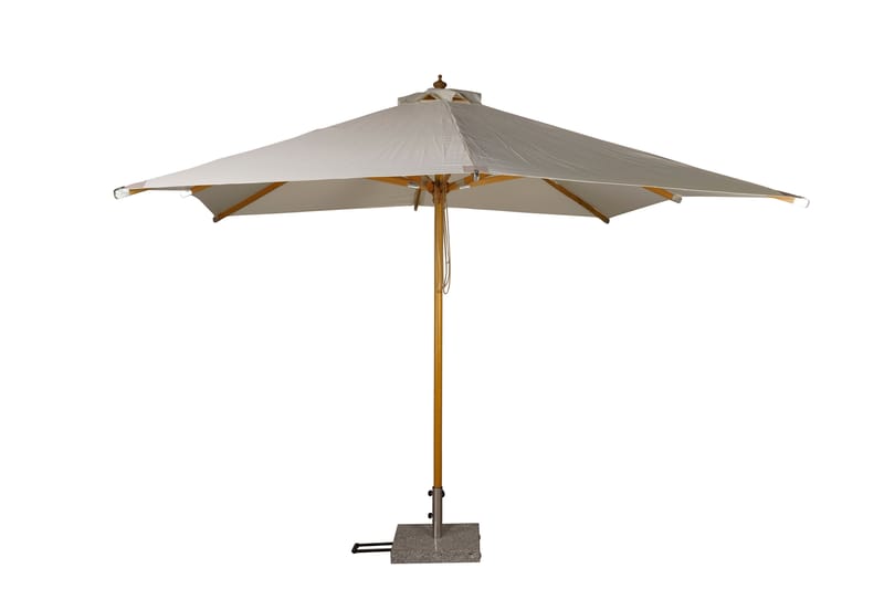 Naxos Parasoll 300 cm - Beige - Hagemøbler - Solbeskyttelse - Parasoller