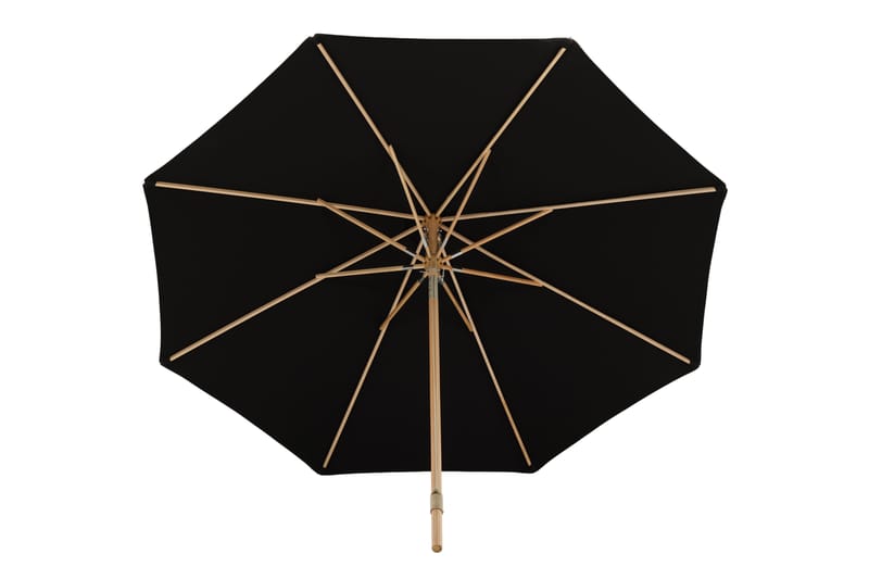 Nypo Parasoll 330 cm - Svart - Hagemøbler - Solbeskyttelse - Parasoller