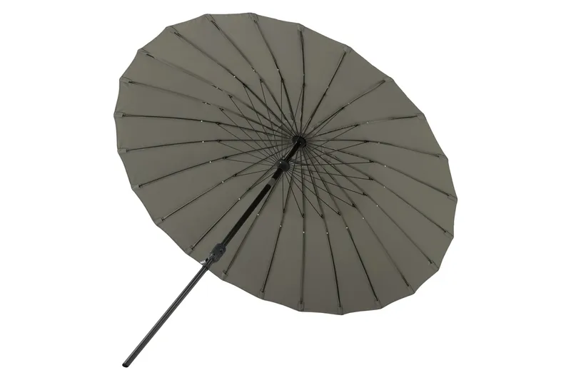 Palmetto Parasoll 270 cm - Grå - Hagemøbler - Solbeskyttelse - Parasoller