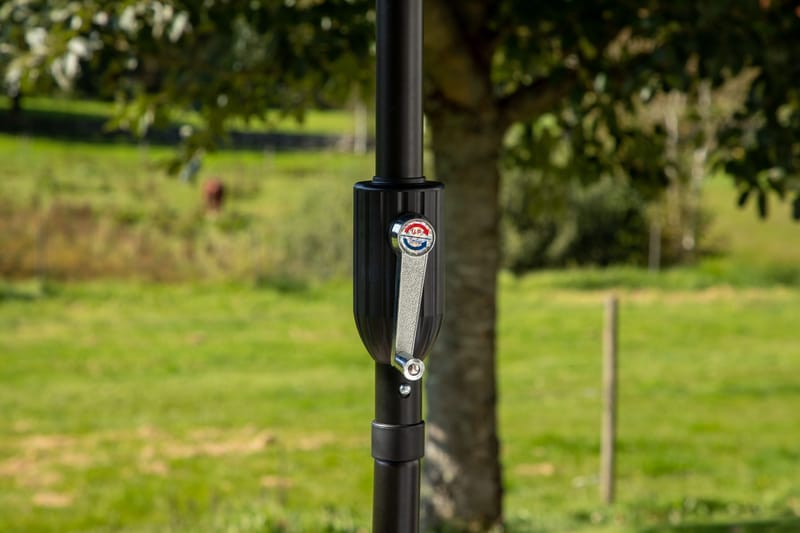 Palmetto Parasoll 270 cm - Blå - Hagemøbler - Solbeskyttelse - Parasoller