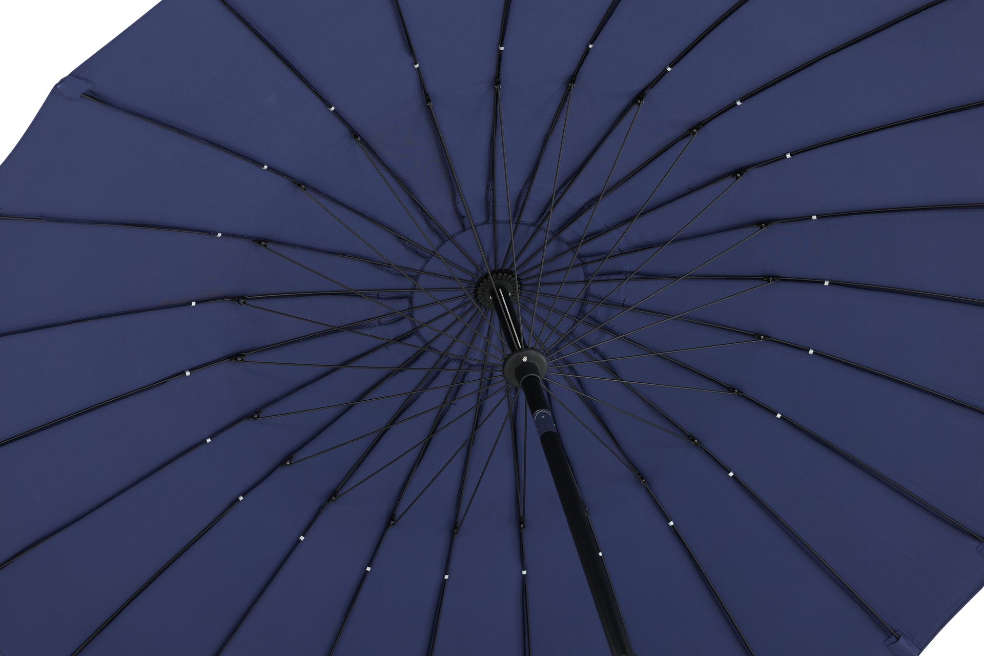 Palmetto Parasoll 270 cm - Blå - Hagemøbler - Solbeskyttelse - Parasoller