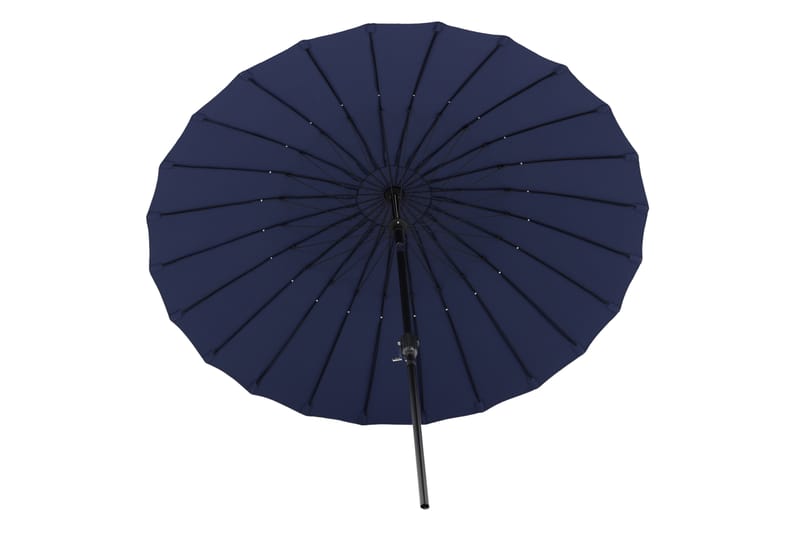 Palmetto Parasoll 270 cm - Blå - Hagemøbler - Solbeskyttelse - Parasoller
